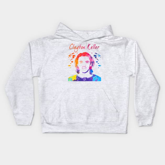 Clayton Keller Kids Hoodie by Moreno Art